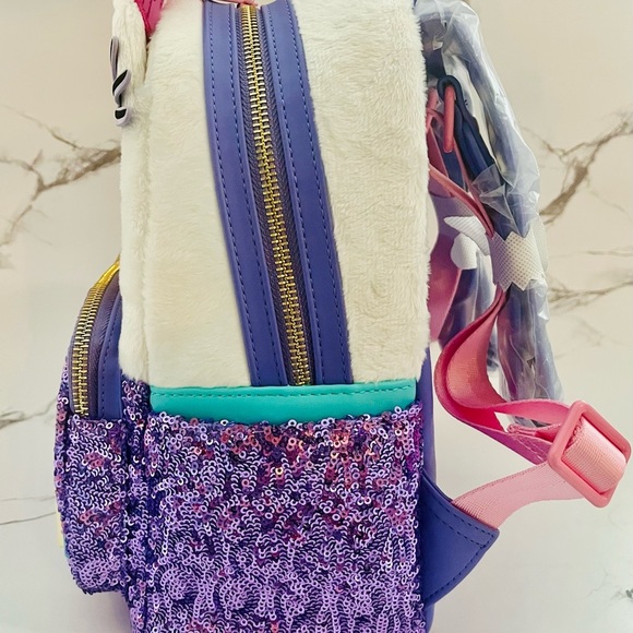 NWT- Daisy Duck 85th Anniversary Plush Mini Backpack - Picture 7 of 10